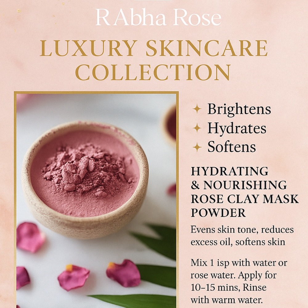 Rose Clay Mask Powder - Picture 8 of 10